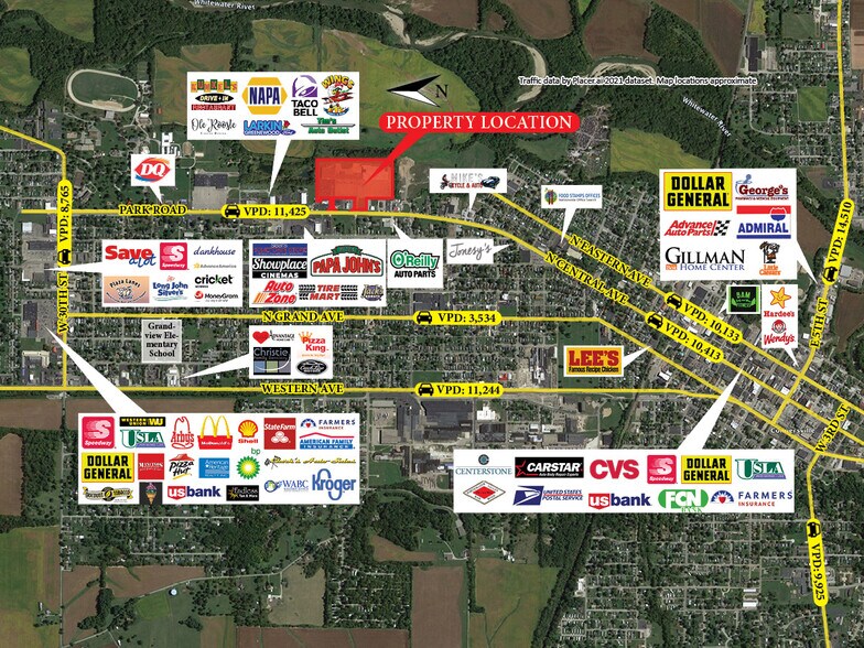 More Photos Of 2100-2202 N Park Rd, Connersville Unknown For Lease