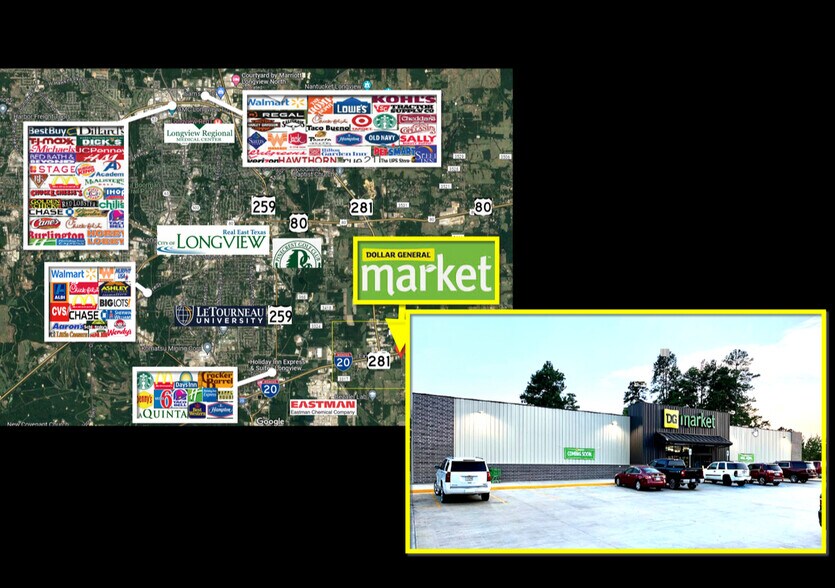 Primary Photo Of 3016 Estesville rd, Longview General Retail For Sale
