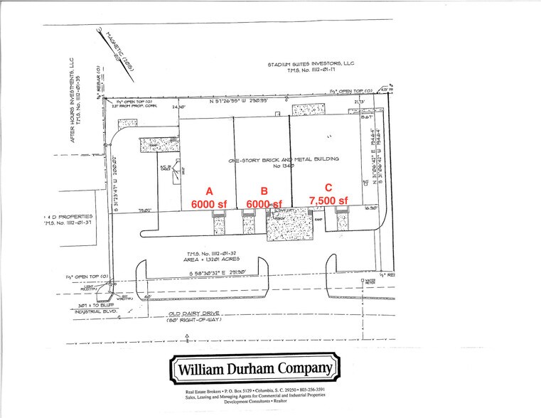 More Photos Of 1340 Old Dairy Dr, Columbia Warehouse For Lease
