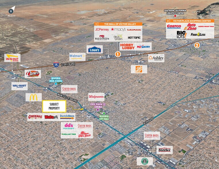 More Photos Of Main Street @ 11th Avenue, Hesperia Land For Sale