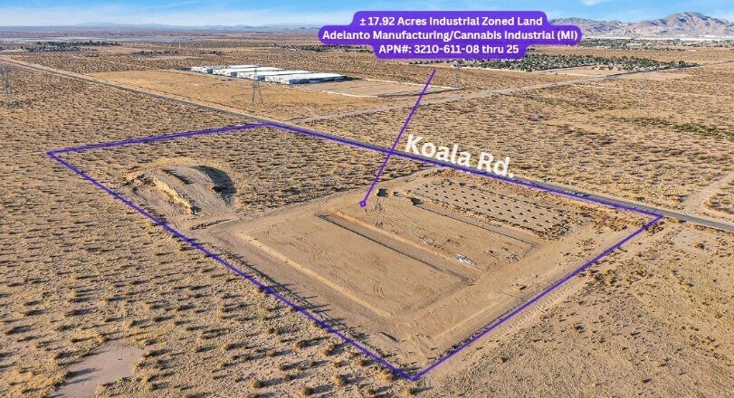 More Photos Of Koala Rd. and Air Expy, Adelanto Land For Sale