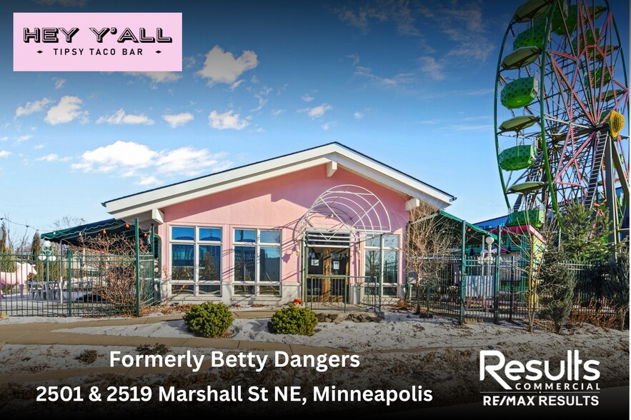 Primary Photo Of 2501 & 2519 Marshall St NE, Minneapolis Restaurant For Sale