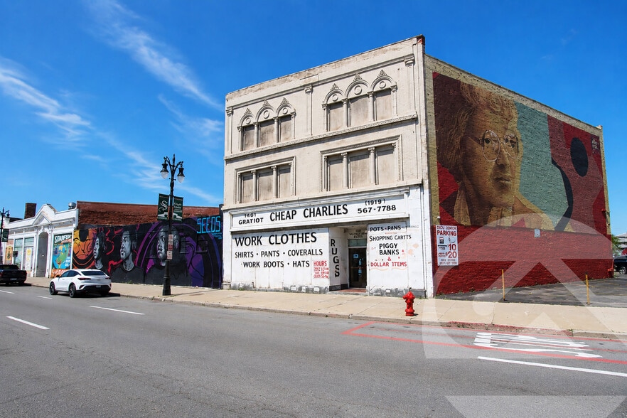 Primary Photo Of 1461-1473 Gratiot Ave, Detroit Storefront For Sale