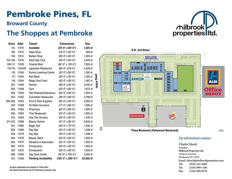 More Photos Of 11210-11300 Pines Blvd, Pembroke Pines Unknown For Lease