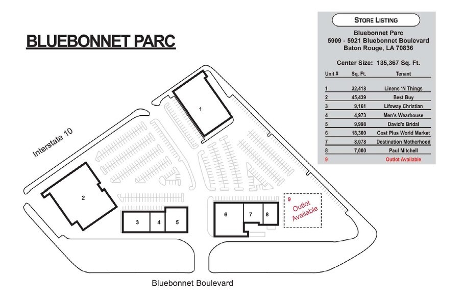 More Photos Of 5915 Bluebonnet Blvd, Baton Rouge Unknown For Lease