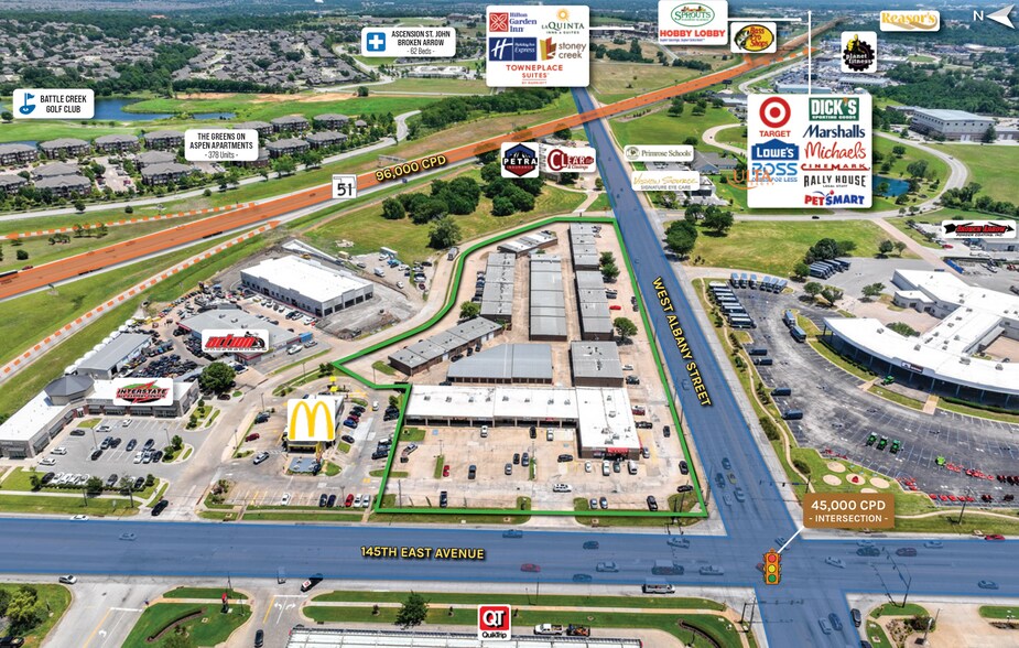 More Photos Of 2405-2437 N Aspen Ave, Broken Arrow Storefront For Lease