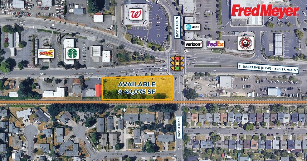 Primary Photo Of Baseline & 20th, Cornelius Land For Sale