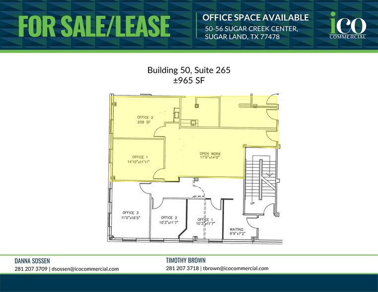 More Photos Of 52 Sugar Creek Center Blvd, Sugar Land Office For Lease