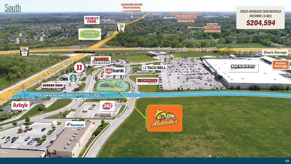 More Photos Of 811 N 205th St, Elkhorn Fast Food For Sale