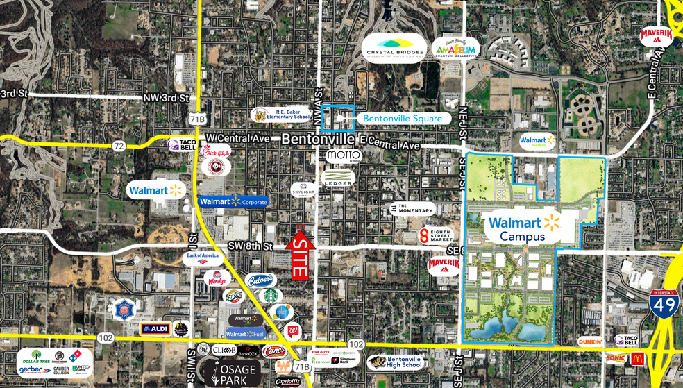 More Photos Of 208 SW 6th St, Bentonville Storefront For Lease