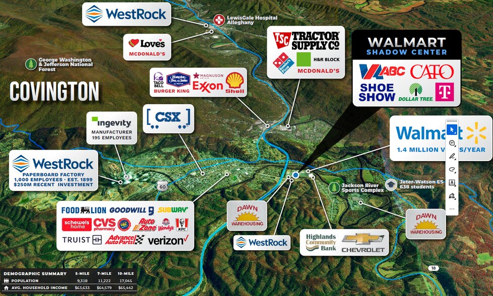 More Photos Of 313-339 Thacker Ave, Covington Storefront Retail Office For Sale