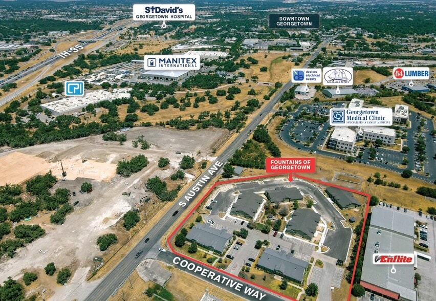 More Photos Of 101 W Cooperative Way, Georgetown Unknown For Lease