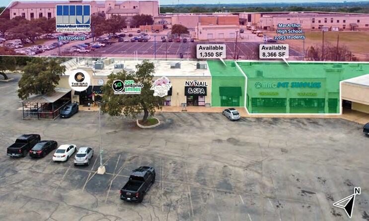 More Photos Of 3131-3175 Nacogdoches Rd, San Antonio Service Station For Lease