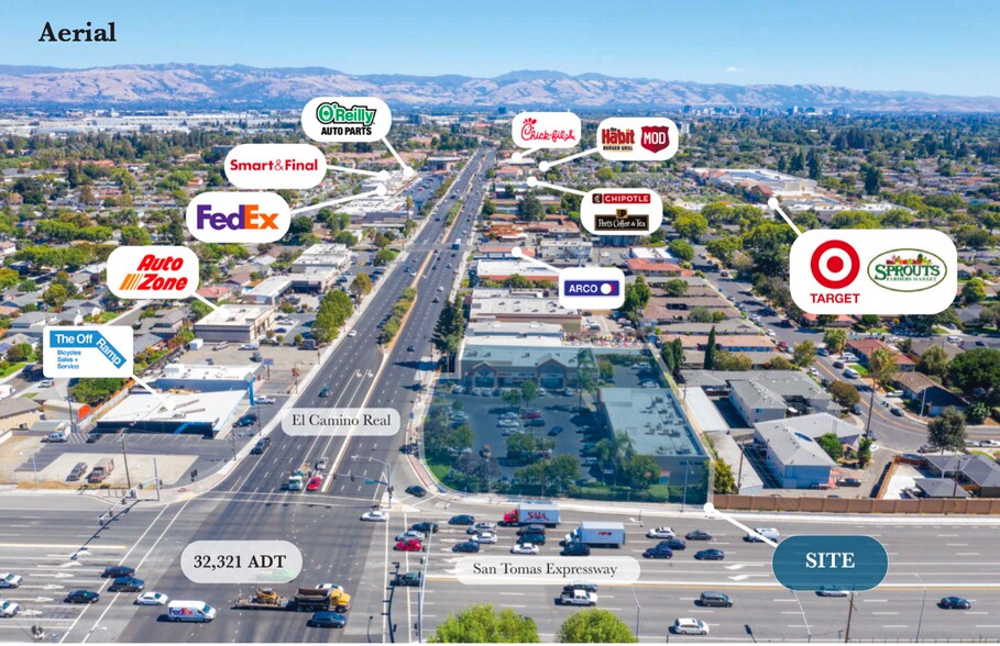 More Photos Of 2362-2380 El Camino Real, Santa Clara Unknown For Lease