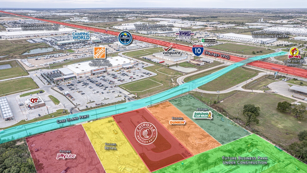 More Photos Of 128 Cane Island Pky, Katy Freestanding For Sale