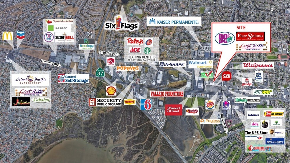 More Photos Of 3684-3686 Sonoma Blvd, Vallejo Storefront For Lease