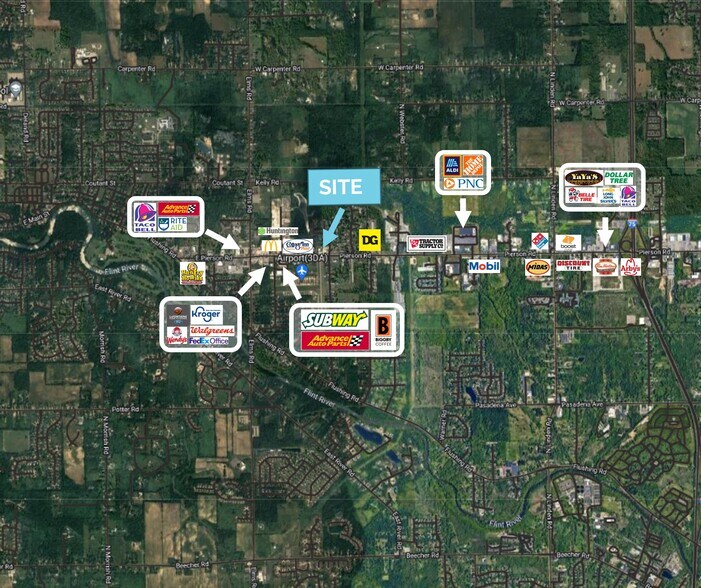 More Photos Of 6278 W Pierson Rd, Flushing General Retail For Lease