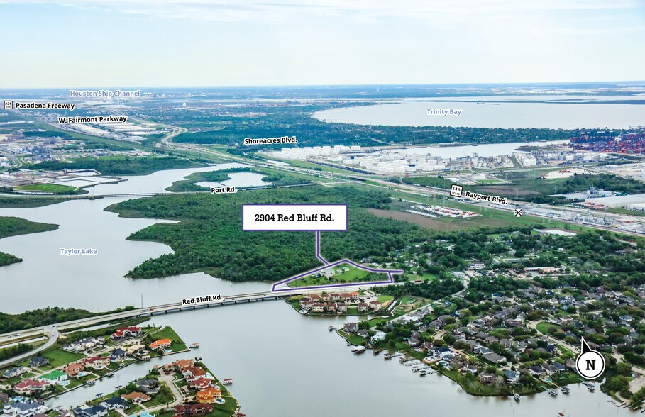 More Photos Of 2904 Red Bluff Rd, Seabrook Land For Sale