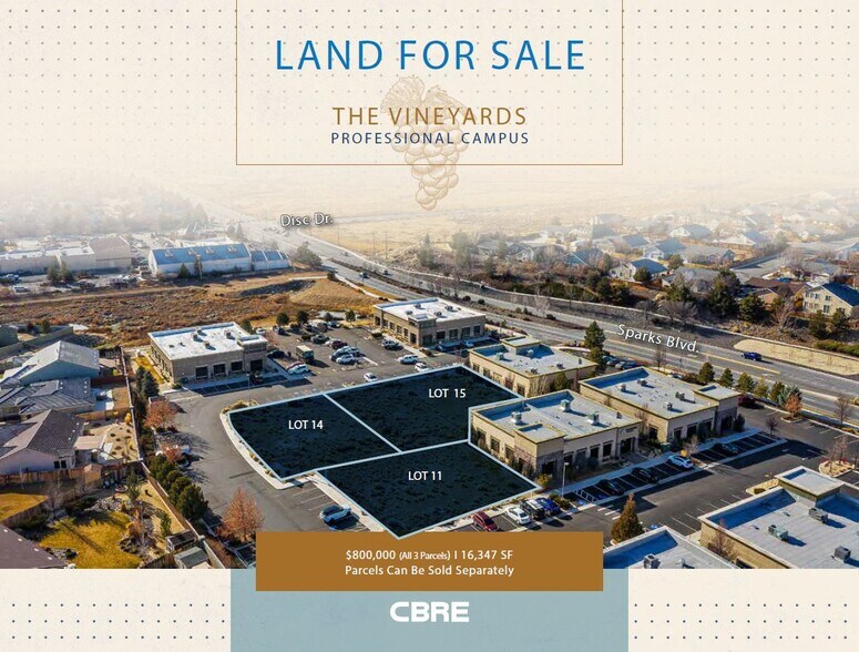 Primary Photo Of 4824-4844 Sparks Blvd, Sparks Land For Sale