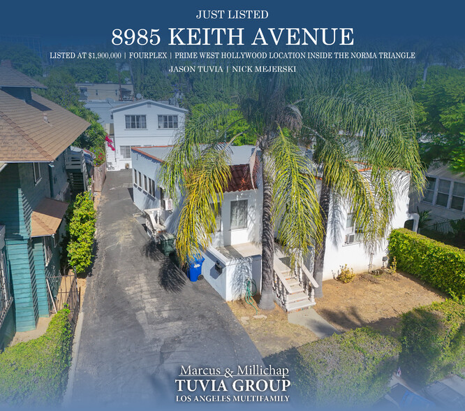 Primary Photo Of 8985 Keith Ave, West Hollywood Apartments For Sale