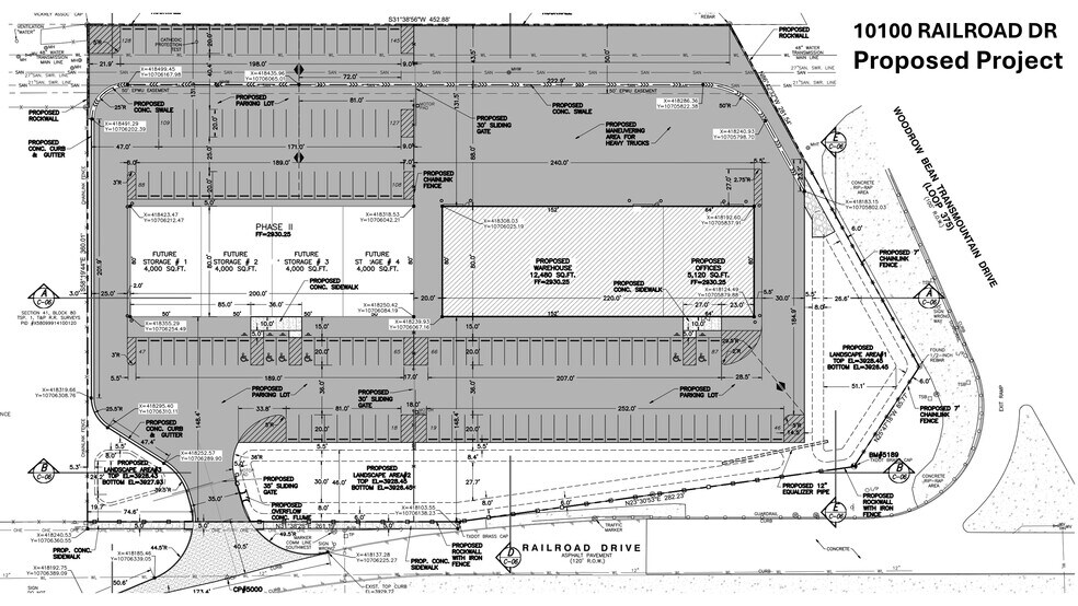 More Photos Of 10100 Railroad Dr., El Paso Warehouse For Sale