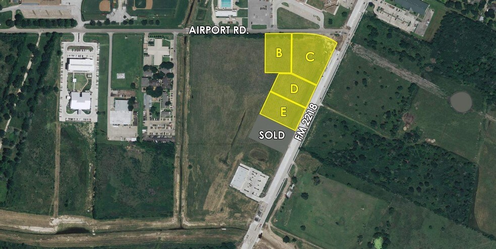 More Photos Of FM 2218 & Airport Blvd, Rosenberg Land For Sale