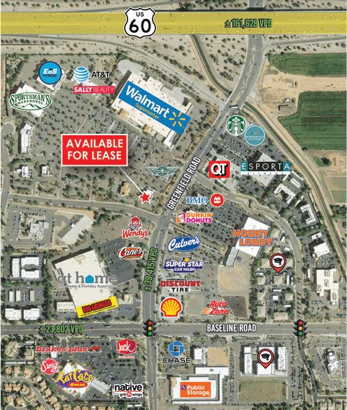 Primary Photo Of N Greenfield Rd @ I-60, Mesa Unknown For Lease