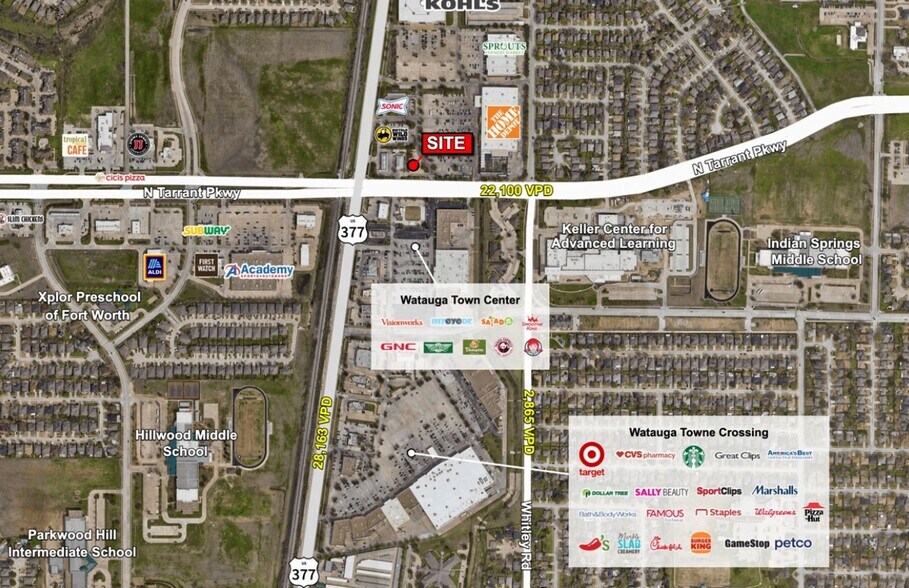 More Photos Of 105 N Tarrant Pky, Keller Freestanding For Lease