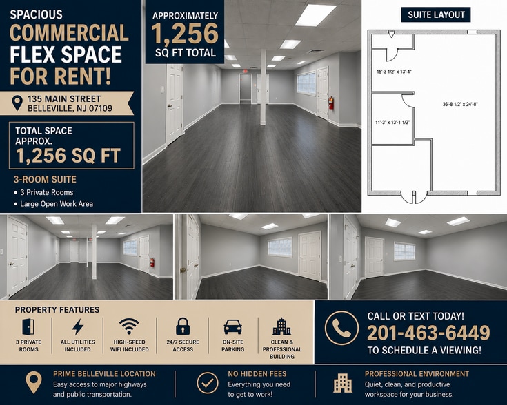 More Photos Of 135 Main St, Belleville Office For Lease