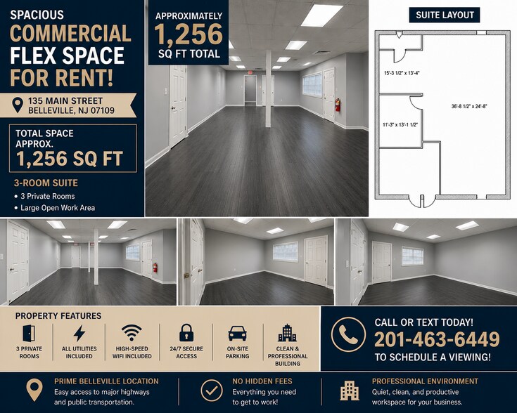More Photos Of 135 Main St, Belleville Office For Lease