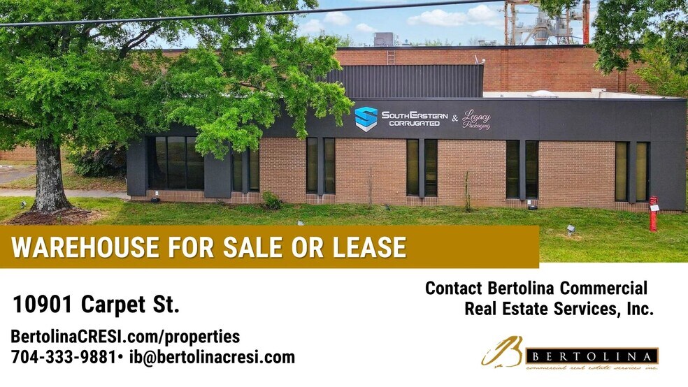 Primary Photo Of 10901 Carpet St, Charlotte Warehouse For Sale