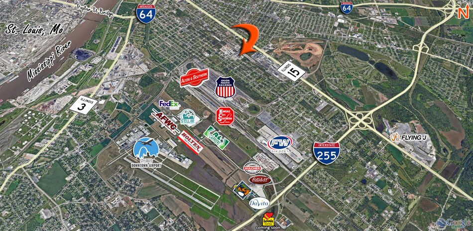 More Photos Of 2701 Converse Ave, East Saint Louis Manufacturing For Lease