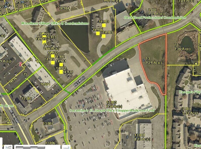 Primary Photo Of 3800 Beck Rd, Saint Joseph Land For Sale