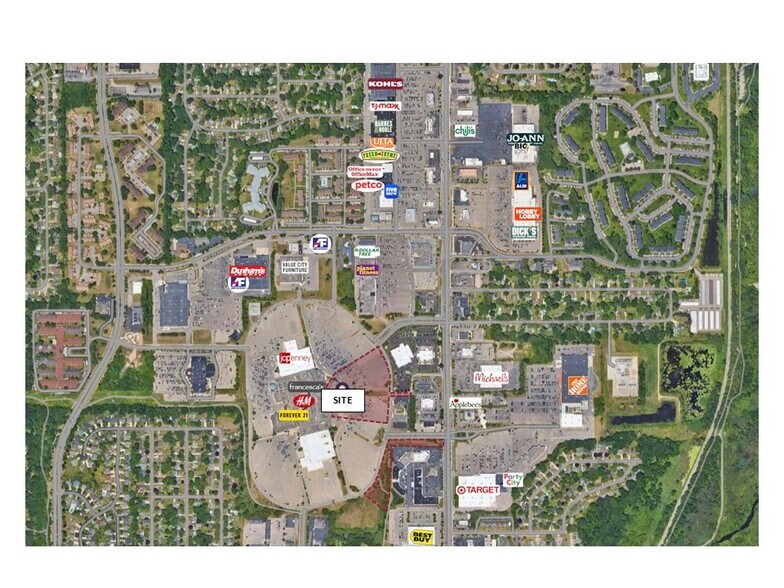 Primary Photo Of 6666 S Westnedge Ave, Portage Department Store For Sale