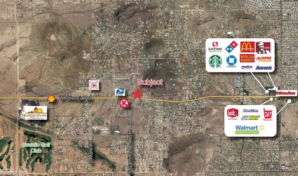 More Photos Of 4560 W Valencia Rd, Tucson Land For Sale