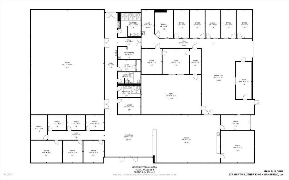 More Photos Of 523 Oxford Rd, Mansfield Office For Sale