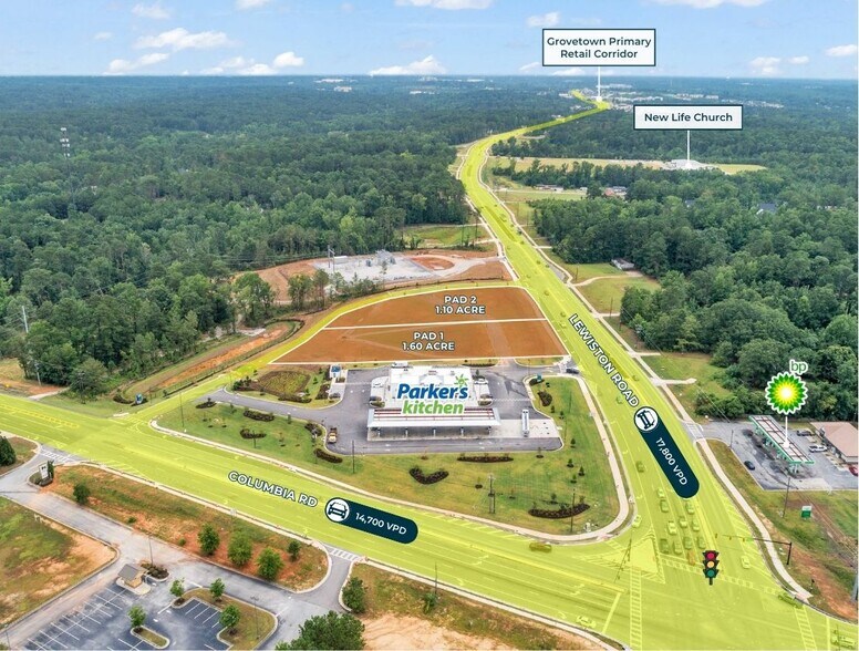 More Photos Of 5170 Columbia Rd, Evans Land For Lease