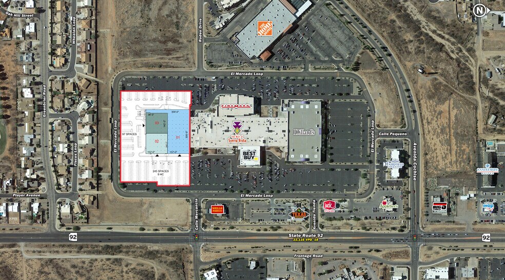 More Photos Of 2250 El Mercado Loop, Sierra Vista Department Store For Lease