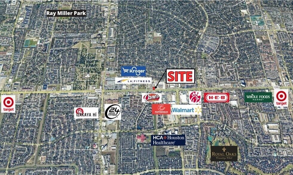More Photos Of 12280 Westheimer Rd, Houston Land For Lease