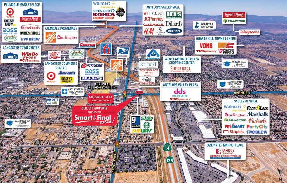 More Photos Of 2062-2072 W Avenue J, Lancaster Restaurant For Sale