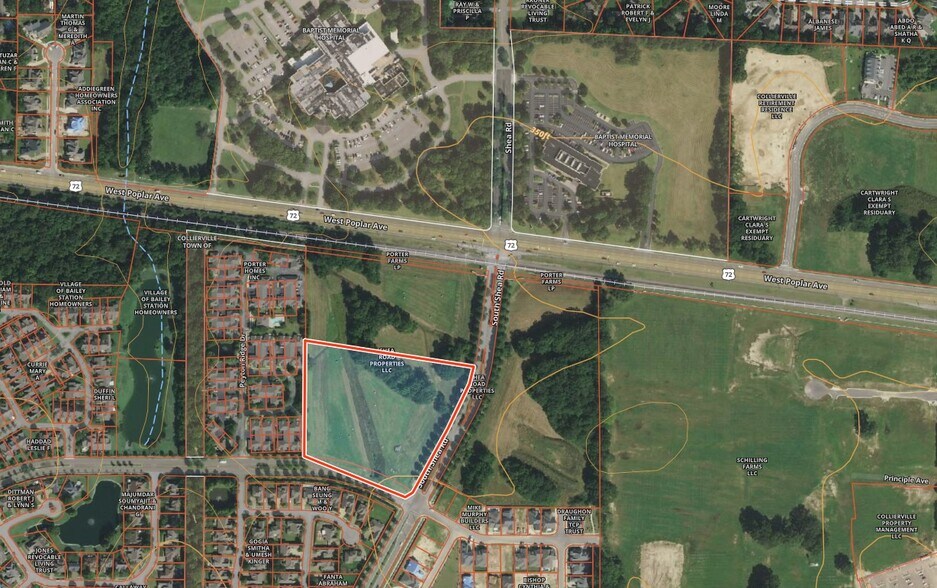 More Photos Of 00 S Shea Rd, Collierville Land For Sale