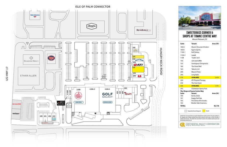 More Photos Of 1909 N Highway 17, Mount Pleasant Unknown For Lease