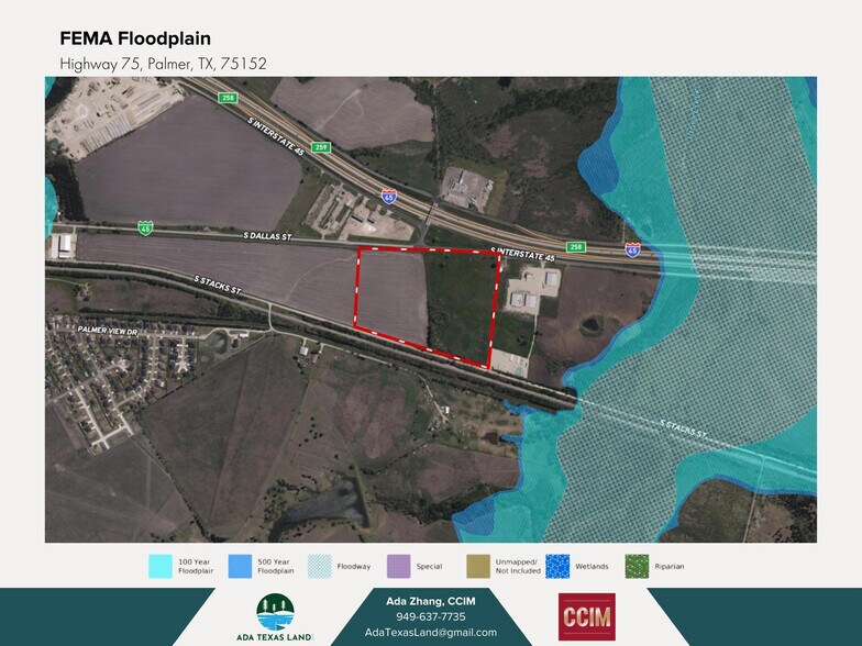 More Photos Of Hwy 45 Palmer Texas 75152, Palmer Land For Sale