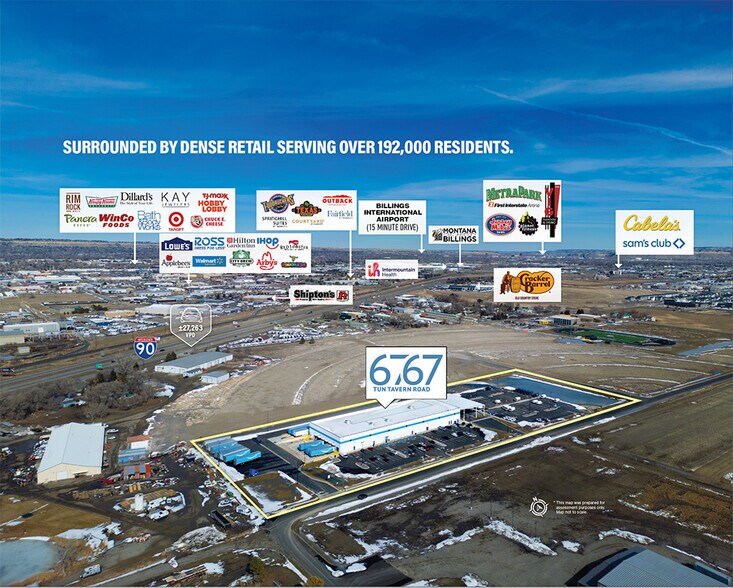 More Photos Of 6767 Tun Tavern Rd, Billings Warehouse For Sale