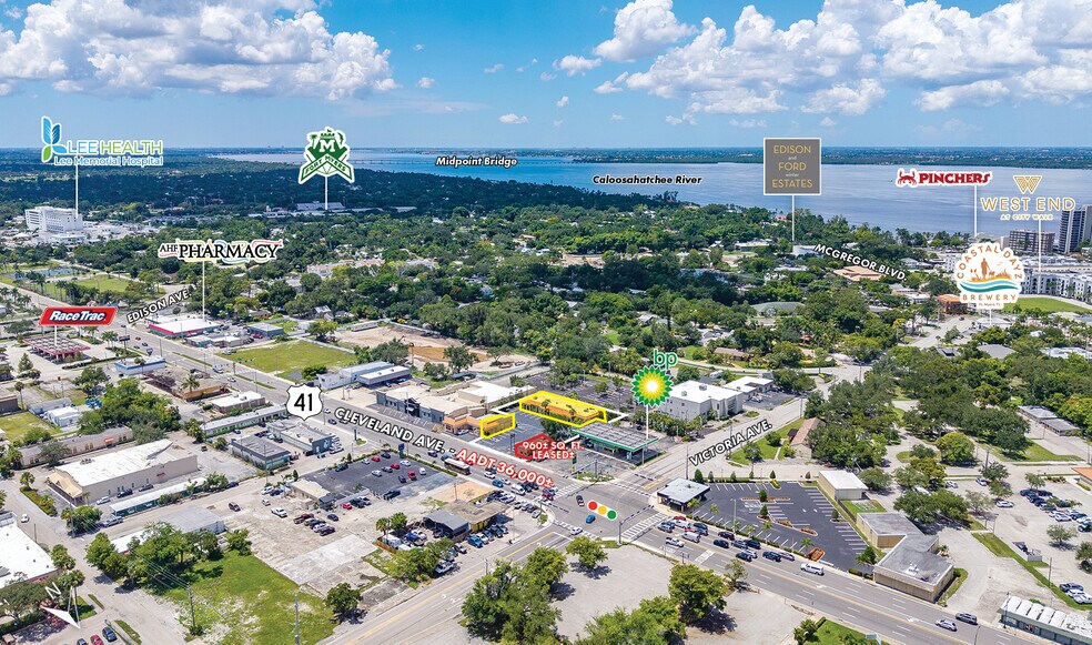 More Photos Of 2210-2218 S Cleveland Ave, Fort Myers Storefront Retail Office For Lease