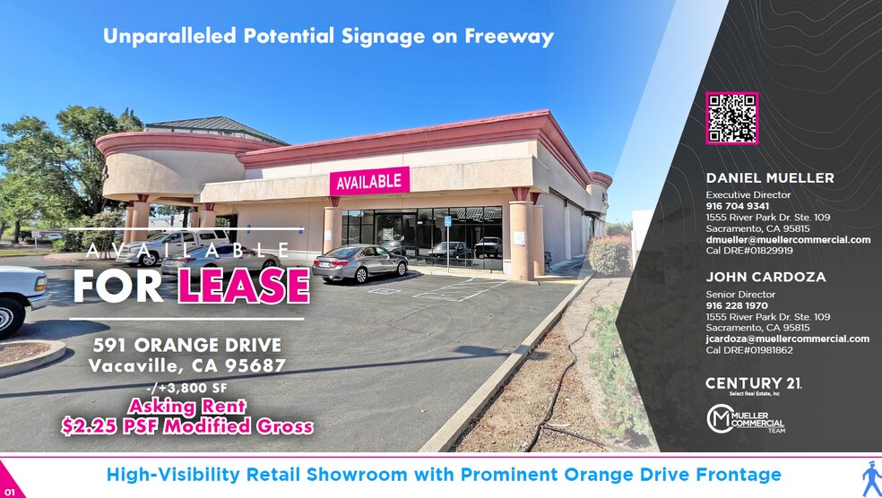 Primary Photo Of 591 Orange Dr, Vacaville Freestanding For Lease