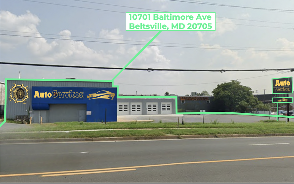 Primary Photo Of 10701 Baltimore Ave, Beltsville Auto Dealership For Lease