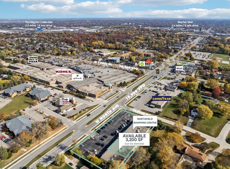 More Photos Of 12605-12665 W North Ave, Brookfield Unknown For Lease