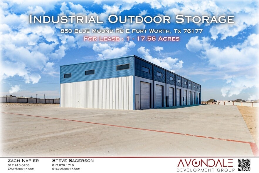 More Photos Of 850 Blue Mound Rd W, Haslet Industrial For Lease