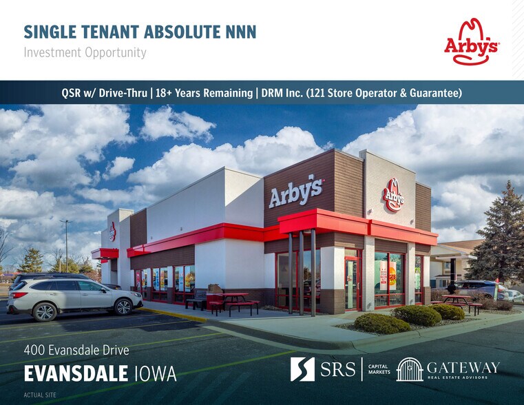 Primary Photo Of 400 Evansdale, Evansdale Fast Food For Sale